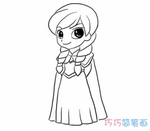 怎么画公主才漂亮