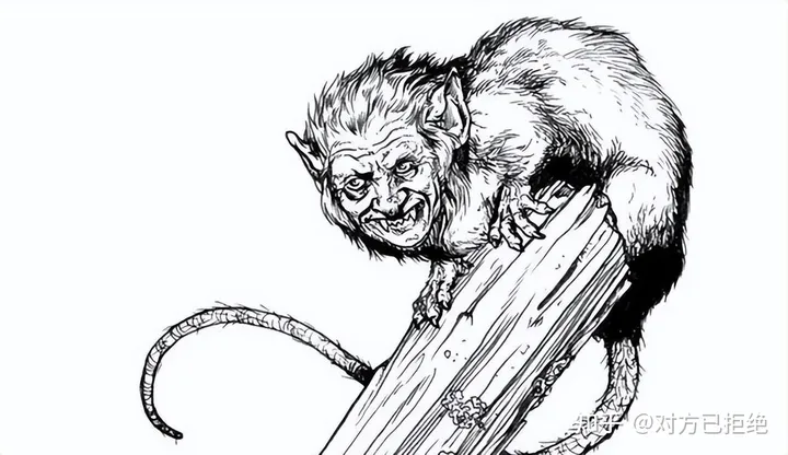 克苏鲁神话中的恐怖生物 人面鼠的起源与特征习性
