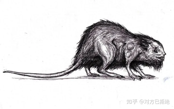 克苏鲁神话中的恐怖生物 人面鼠的起源与特征习性