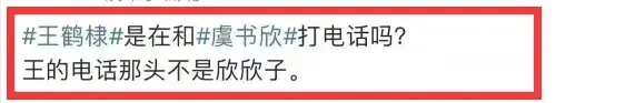 王鹤棣虞书欣恋爱再添实锤 私密电话被曝光内容暧昧引人遐想