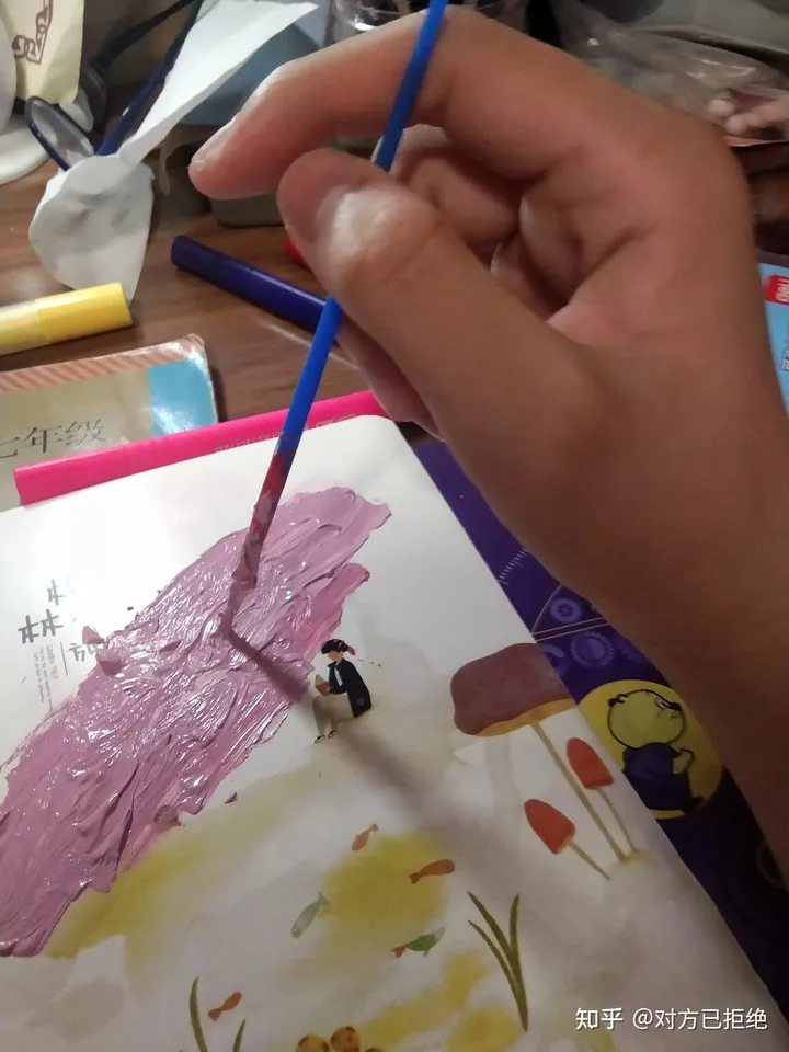 颜料紫色怎么调的好看 调紫色的几种方法分享