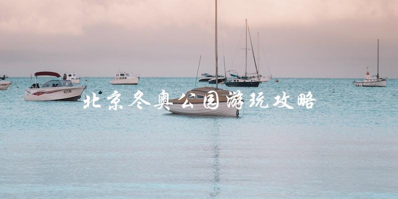 北京冬奥公园游玩攻略：必读指南！