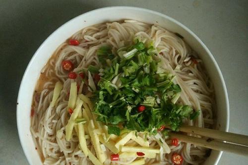 清水面条怎么做好吃